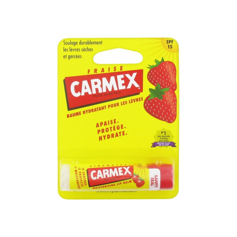 Carmex - Fraise baume hydratant lèvres 4.25g